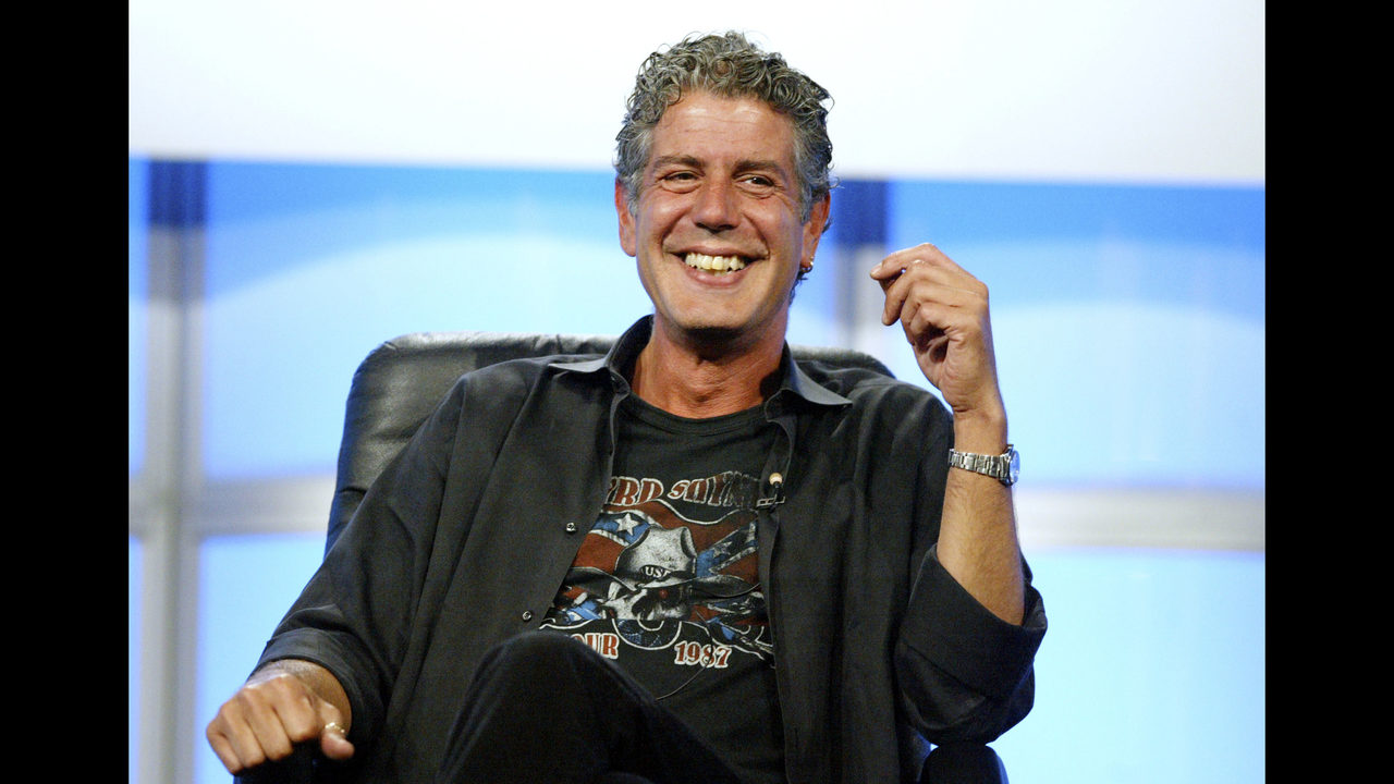 photos: anthony bourdain through the years