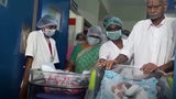 74-year-old woman in India gives birth to twin girls through in vitro fertilization